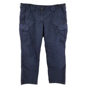 5.11 Tactical Stryke Pants Women's Size 18 Regular Fit Cargo Navy Blue